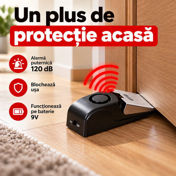 Alarmă de Ușă Wireless Mini